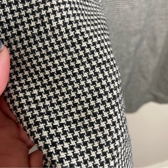 VTG Sag Harbor Houndstooth Blazer Jacket Women’s 12 - See Measurments Old Money - Picture 5 of 5